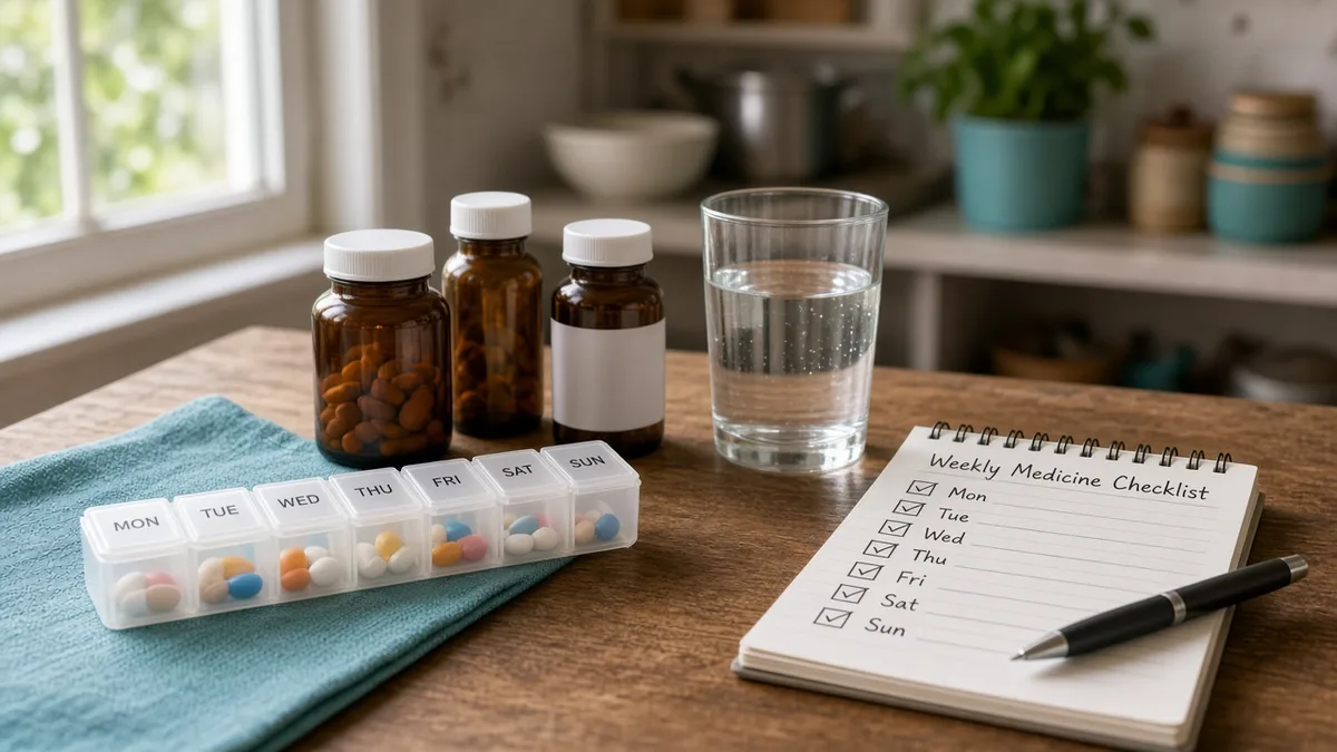 Medicines and Daily Routines for Ageing Parents